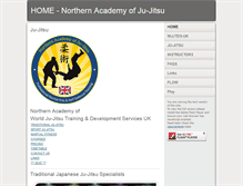 Tablet Screenshot of jujitsu-uk.com